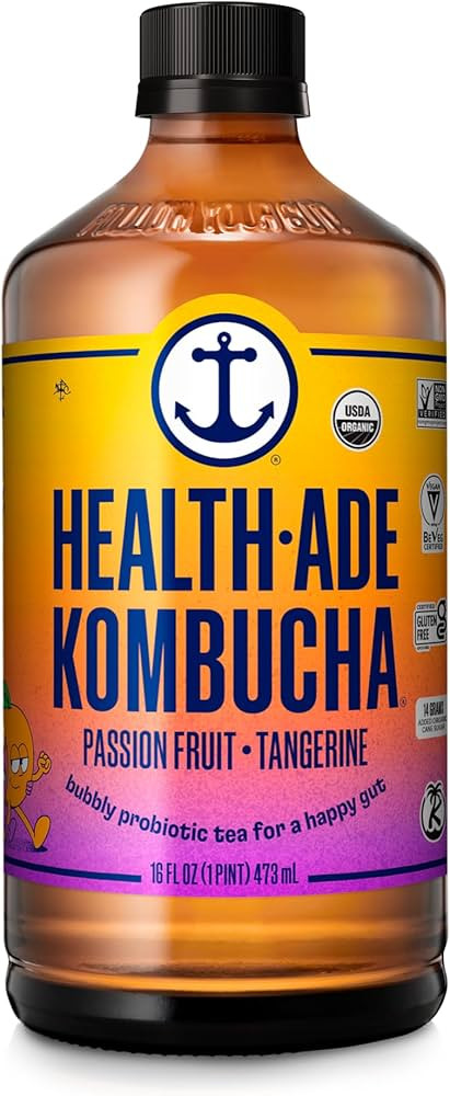 HEALTH ADE - Kombucha orgánica de mandarina, 16 onzas líquidas | Amazon (US)