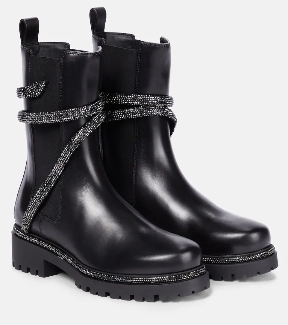 Cleo embellished leather Chelsea boots | Mytheresa (US/CA)
