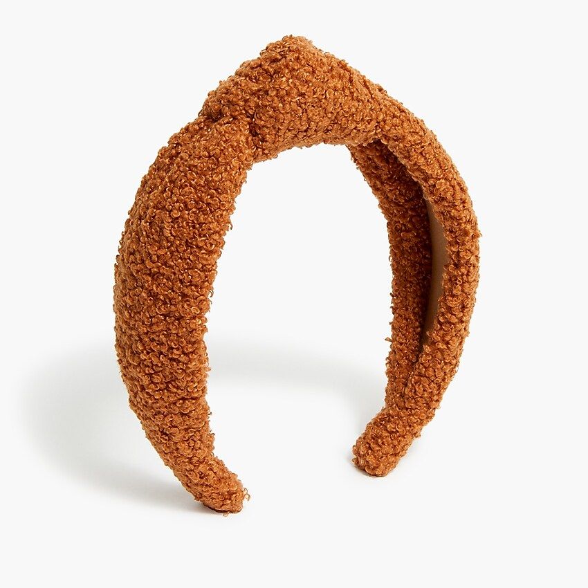 Sherpa knot headband | J.Crew Factory