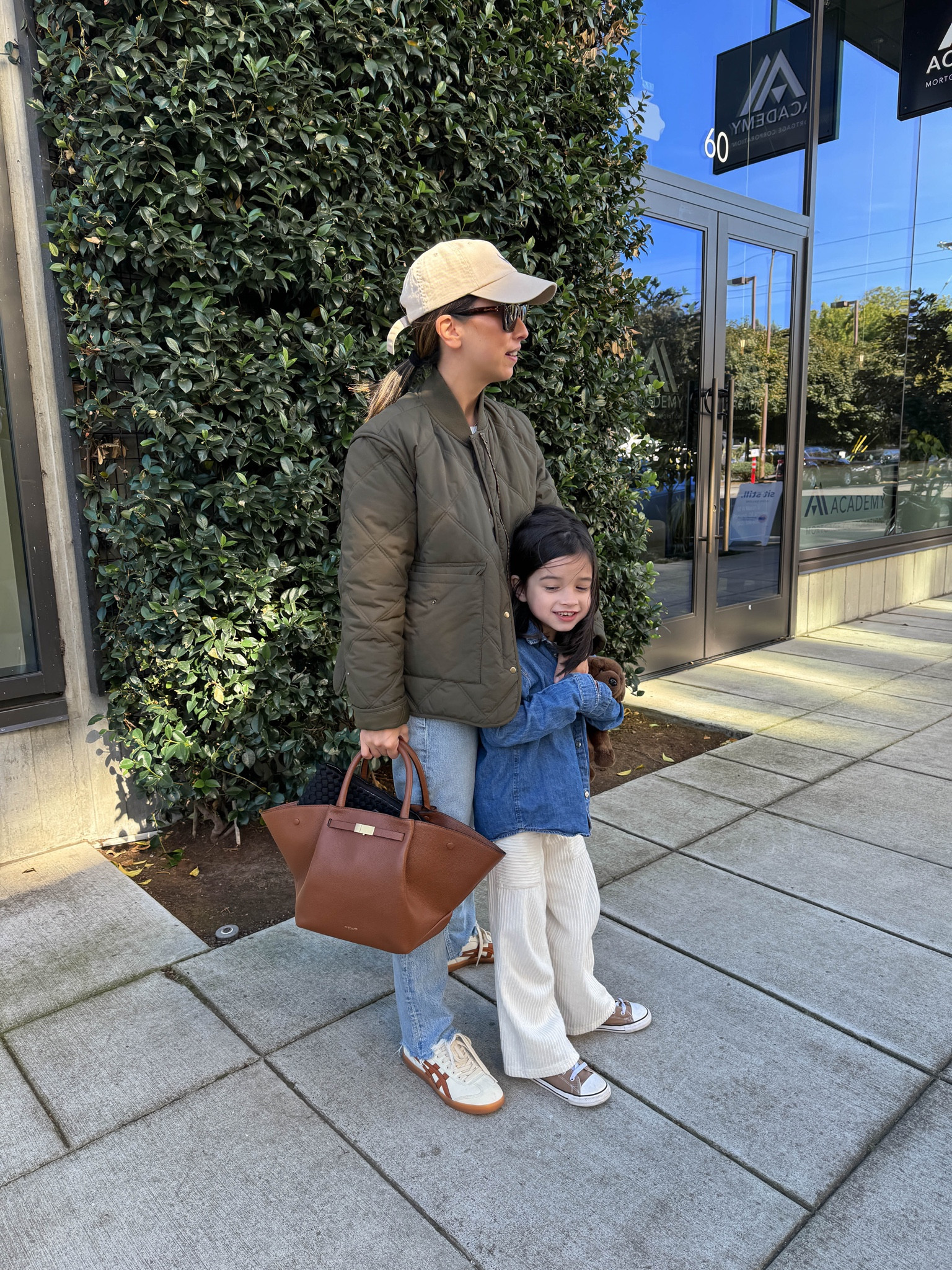 Weekend outfit ideas. My quilted jacket is old BR Factory. Linked some similar. 

BR Factory jacket petite xs
Agolde jeans 25. Sizes up for a loose fit. 
Onitsuka Tiger sneakers 4 men’s 
DeMellier tote medium
Polo Ralph Lauren hat  

#LTKshoecrush #LTKitbag #LTKSeasonal