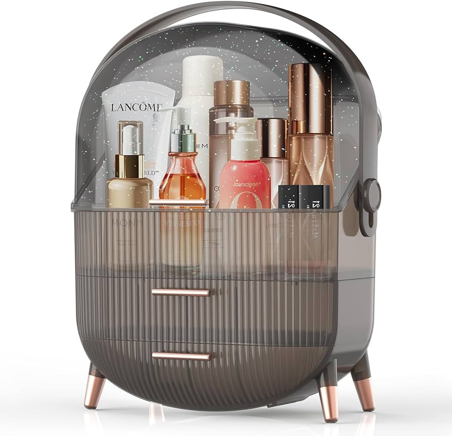 NLZFK Makeup Organizer for Vanity, Fabulous Skincare Organizer, Fit for Bathroom,Living room,Bedr... | Amazon (US)