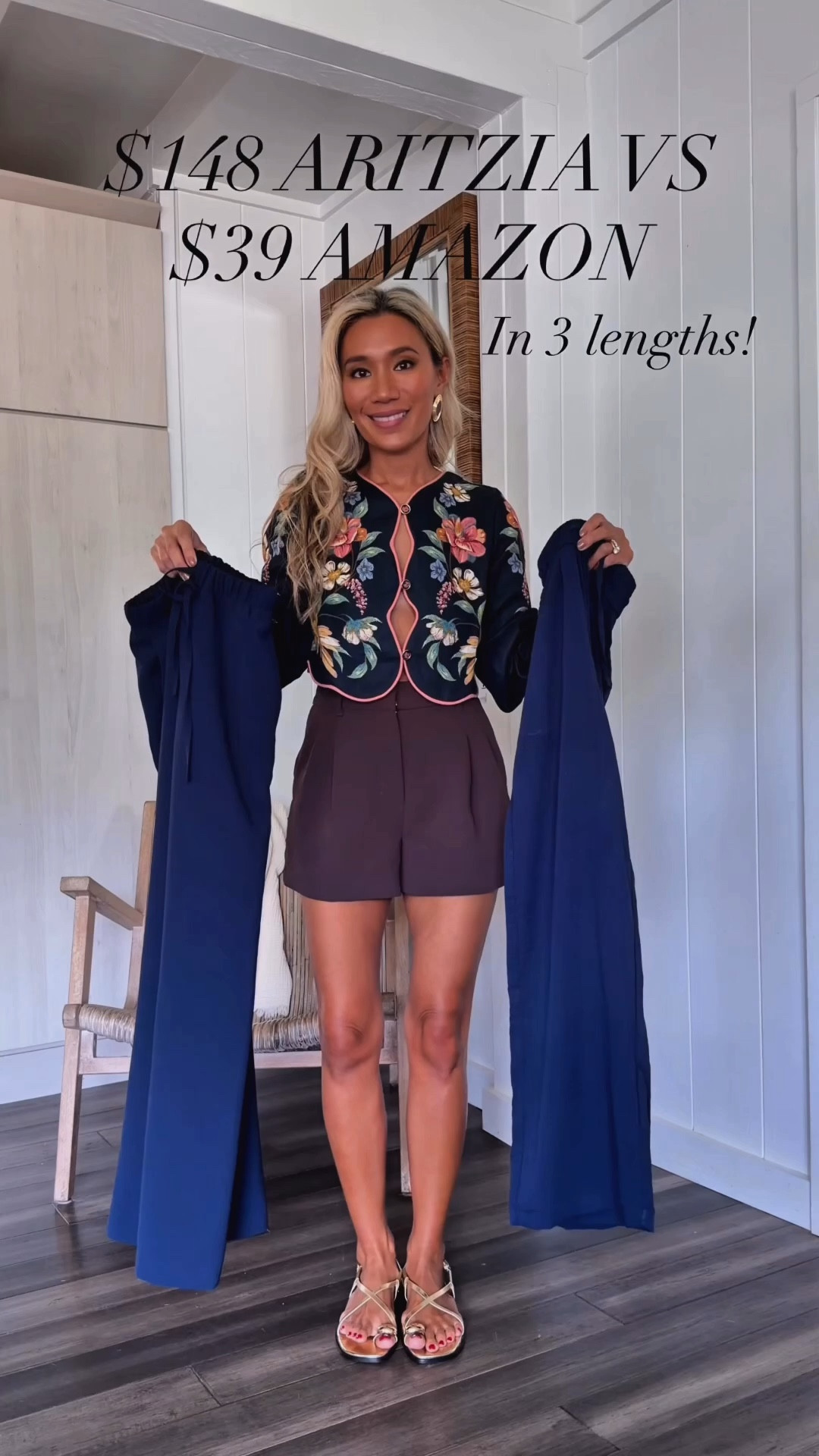 ARITZIA OR AMAZON? The viral Aritzia pants that goes with everything BUT the affordable price tag.. has a lookalike on Amazon, in THREE LENGTHS nonetheless. 

Wearing the xs short in Amazon, xs in Aritzia. The left is Amazon, right, Aritzia! 

#LTKPetite #LTKWorkwear #LTKOver40