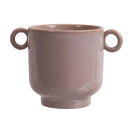 Beautiful 6in Rose Pink Ceramic Planter for Indoor and Outdoor Use by Drew Barrymore | Walmart (US)