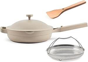 Our Place Always Pan 2.0 – 27cm (2.5L) Nonstick, Toxin-Free Ceramic Cookware | Patented 10-in-1... | Amazon (UK)