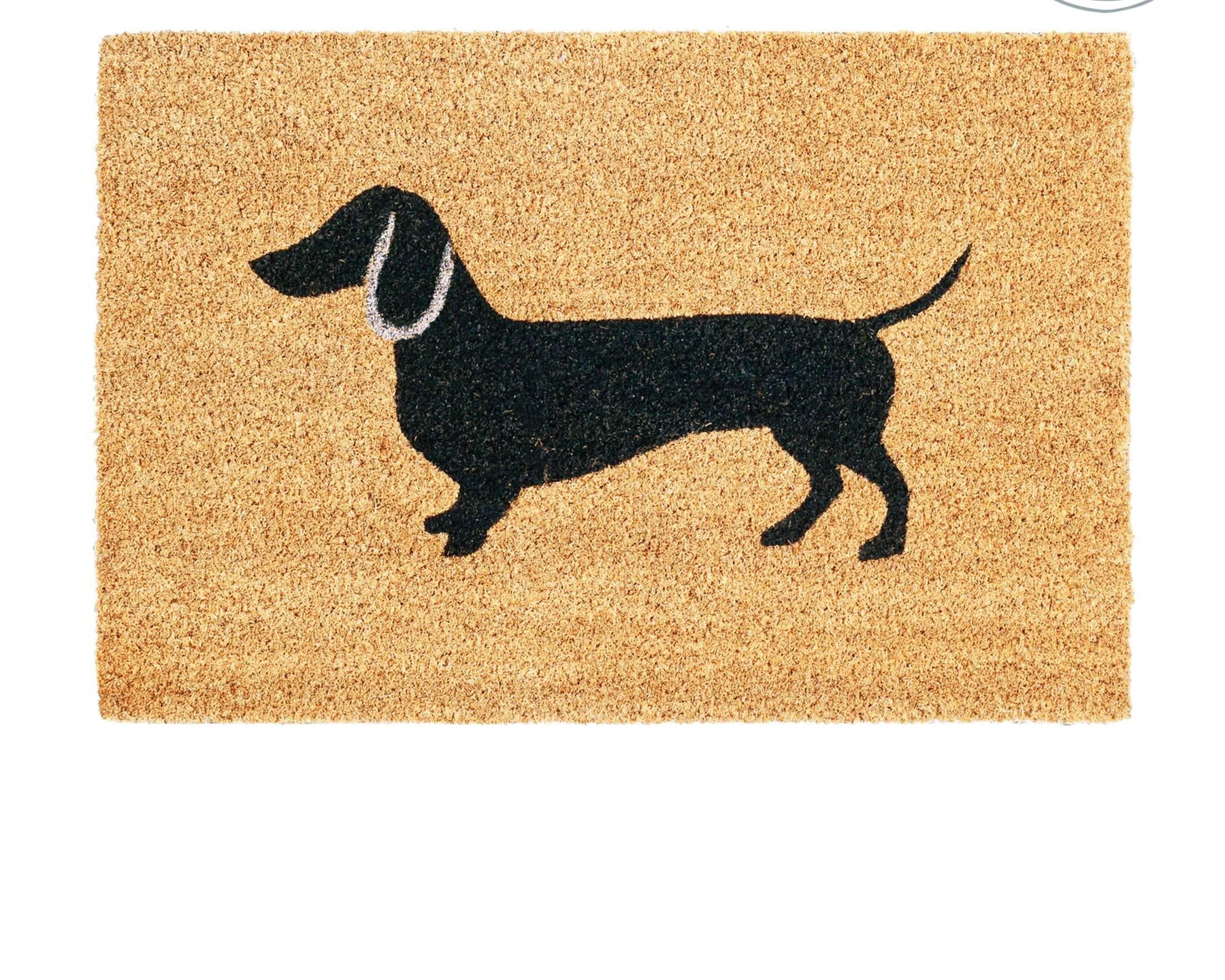 Nicola Spring - Coir Door Mats - Sausage Dog (Set of 2) | Wayfair UK