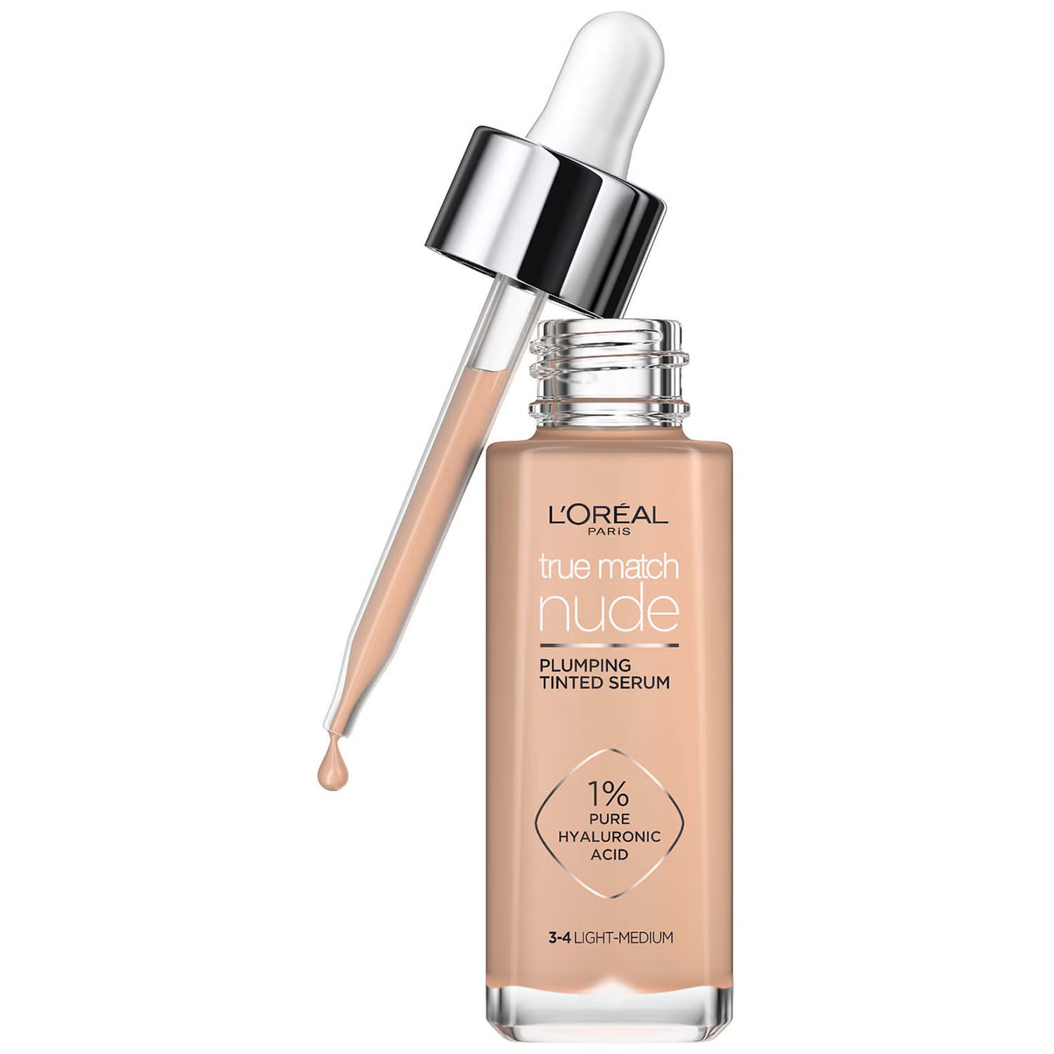 L'Oréal Paris True Match Nude Plumping Tinted Serum (Various Shades) | Look Fantastic (UK)