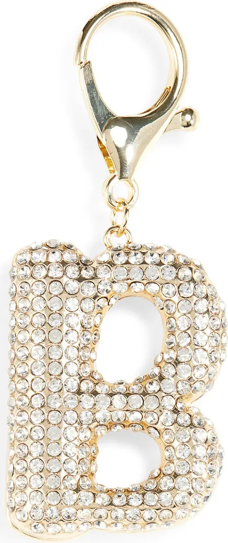 Leith Pavé Initial Bag Charm | Nordstromrack | Nordstrom Rack