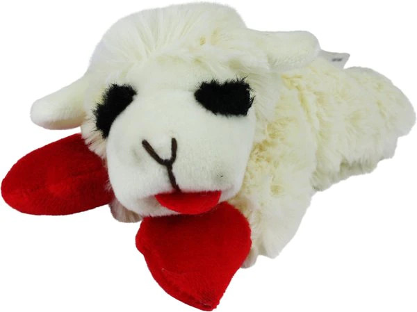 Multipet Lamb Chop Squeaky Plush Dog Toy | Chewy.com