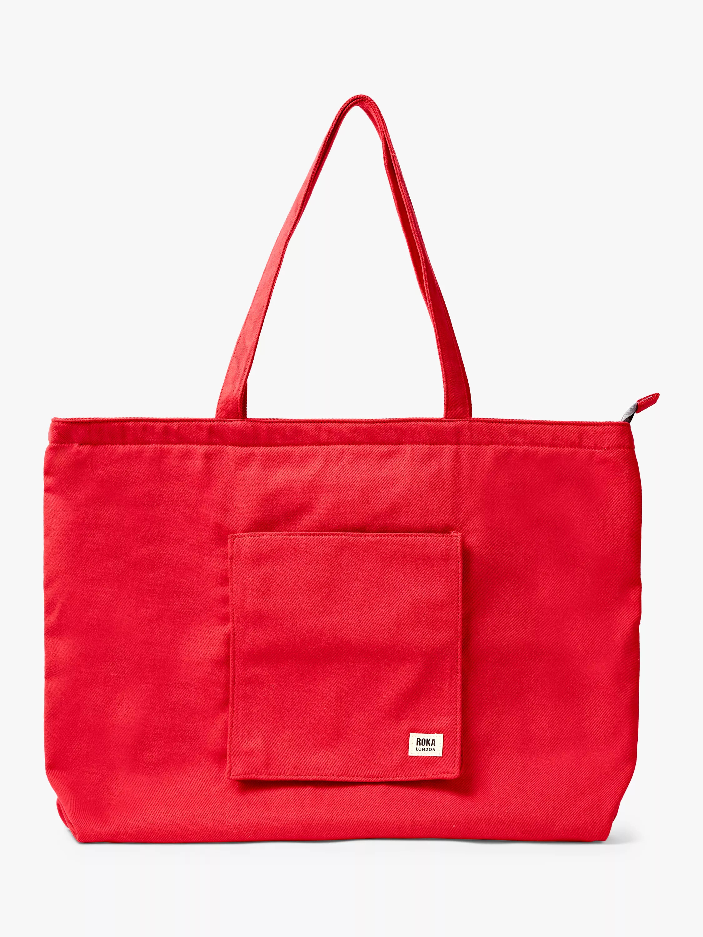 Portobello Tote Bag, Scarlet | John Lewis (UK)