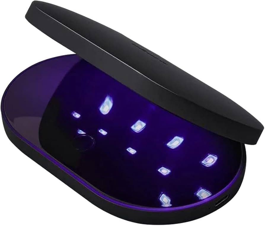 ohora Pro Portable Gel Lamp (Black) - 11W Max, Timer (60s), Portable Lamp for Curing Gel Nail Art... | Amazon (US)