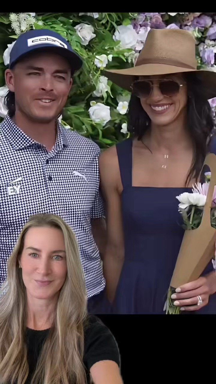 Rickie Fowler's wife Allison just confirmed the elegant spring outfit formula everyone is asking about.
She stepped out to the Truist Mother's Day event in a navy structured midi dress with the kind of clean silhouette that always looks expensive, polished, and timeless without feeling overly styled.  The square neckline, cinched waist, and full skirt give it that effortless quiet luxury energy that keeps showing up on women with truly great personal style.
And then she paired it with the exact accessories that make the entire look feel elevated instead of predictable. The woven wide brim hat, sleek vintage inspired aviator sunglasses, and minimal heeled sandals are what make this outfit feel current. This is the same fashion formula women like Jennifer Aniston, Erica Stoll, and Jessica Alba wear on repeat. Strong shape, minimal styling, neutral accessories, and pieces that feel intentional instead of trend driven.
It looks effortless, but every detail is doing something. This is exactly the kind of outfit that works for spring lunches, golf events, vacations, summer dinners, and elevated everyday style without ever trying too hard.

#LTKmomlife #LTKootd
