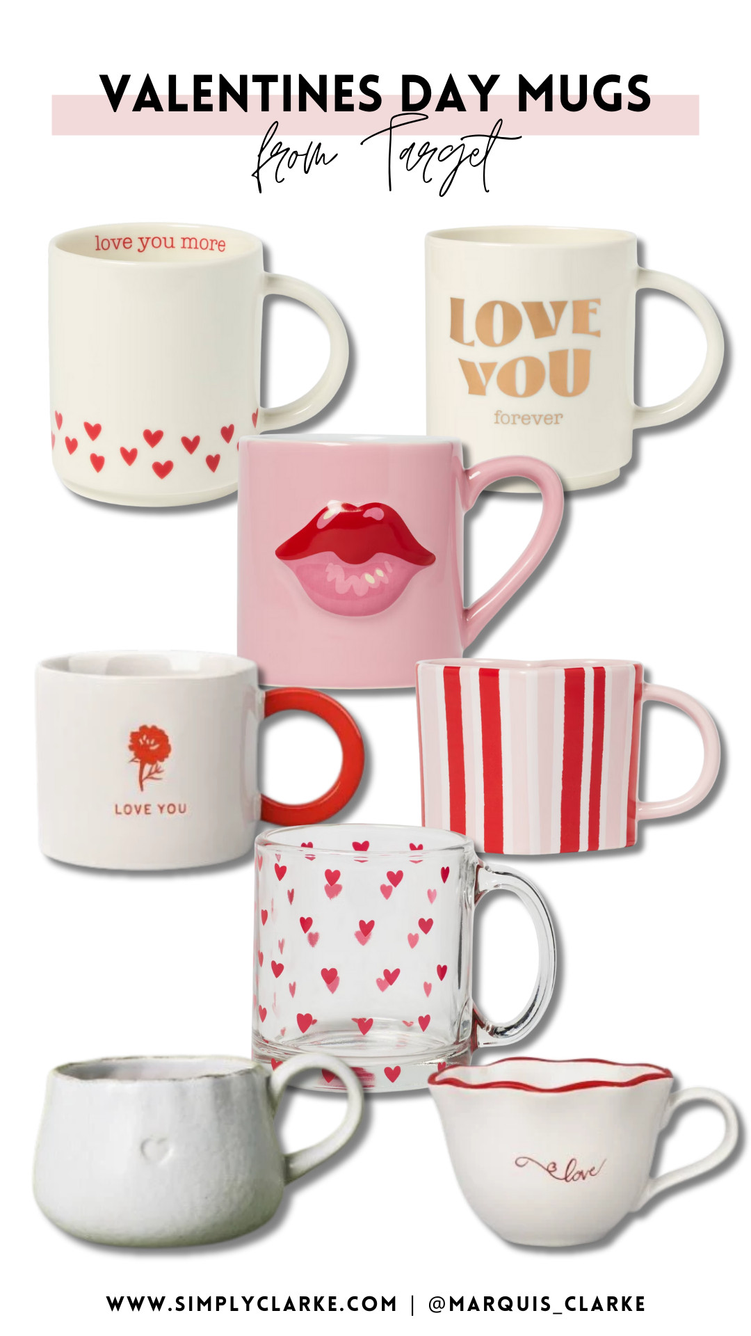 Obsessed with these Valentine’s Day mugs from Target! Perfect for coffee dates at home!  

 #LTKSeasonal #LTKHome #LTKFindsUnder50