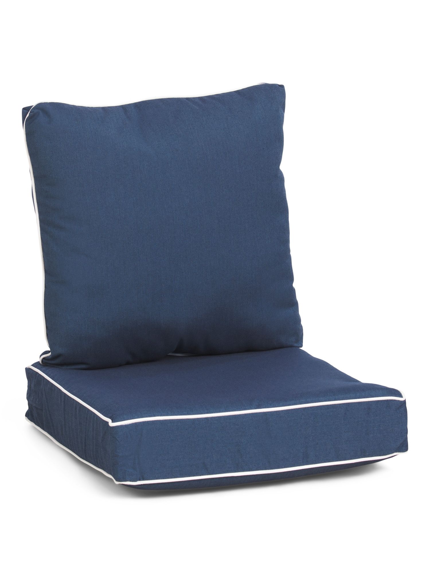 Made In Usa Indoor Outdoor Deep Seat Corded Cushion And Pillow Set | Throw Pillows | Marshalls | Marshalls