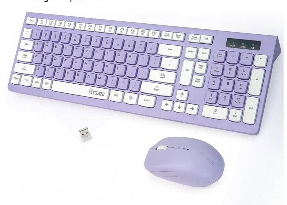 Who doesn’t need a purple keyboard? 💜

#LTKHome #LTKFamily #LTKMostLoved