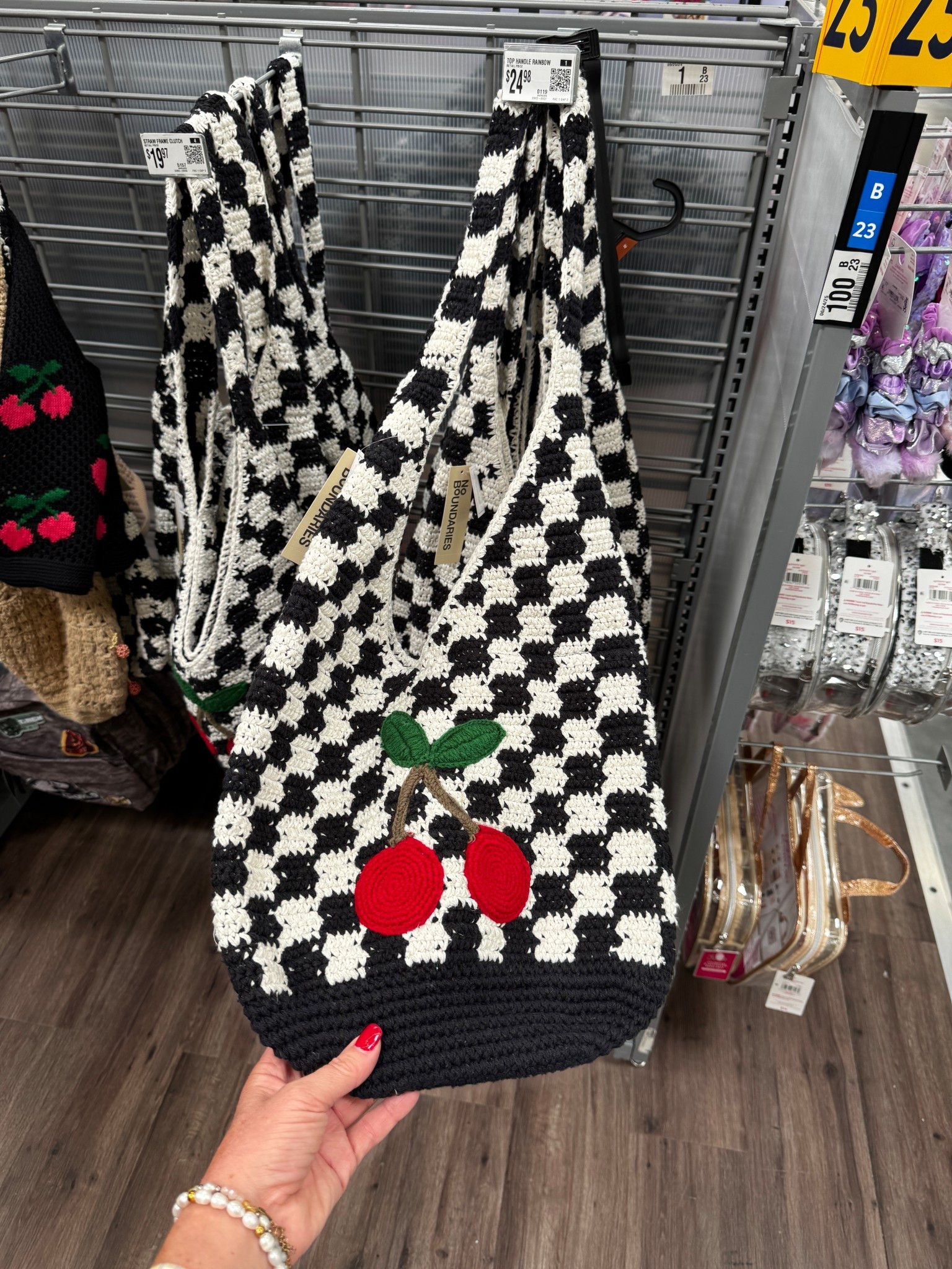 The cutest tote bag! 🍒 #tote #bag #purse 

#LTKSeasonal #LTKSaleAlert #LTKFindsUnder50