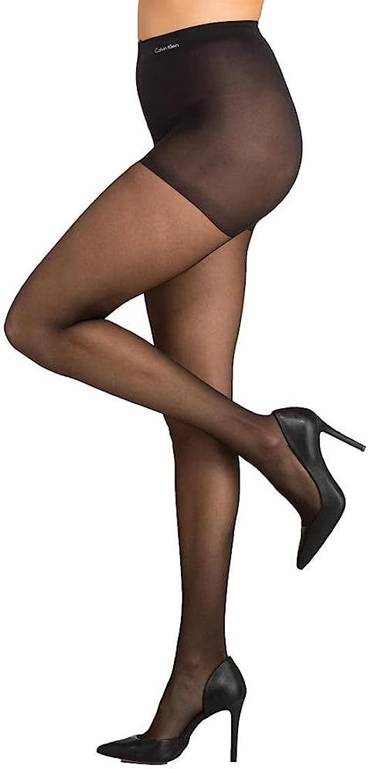 CK Women's Matte Ultra Sheer Pantyhose with Control Top | Amazon (US)