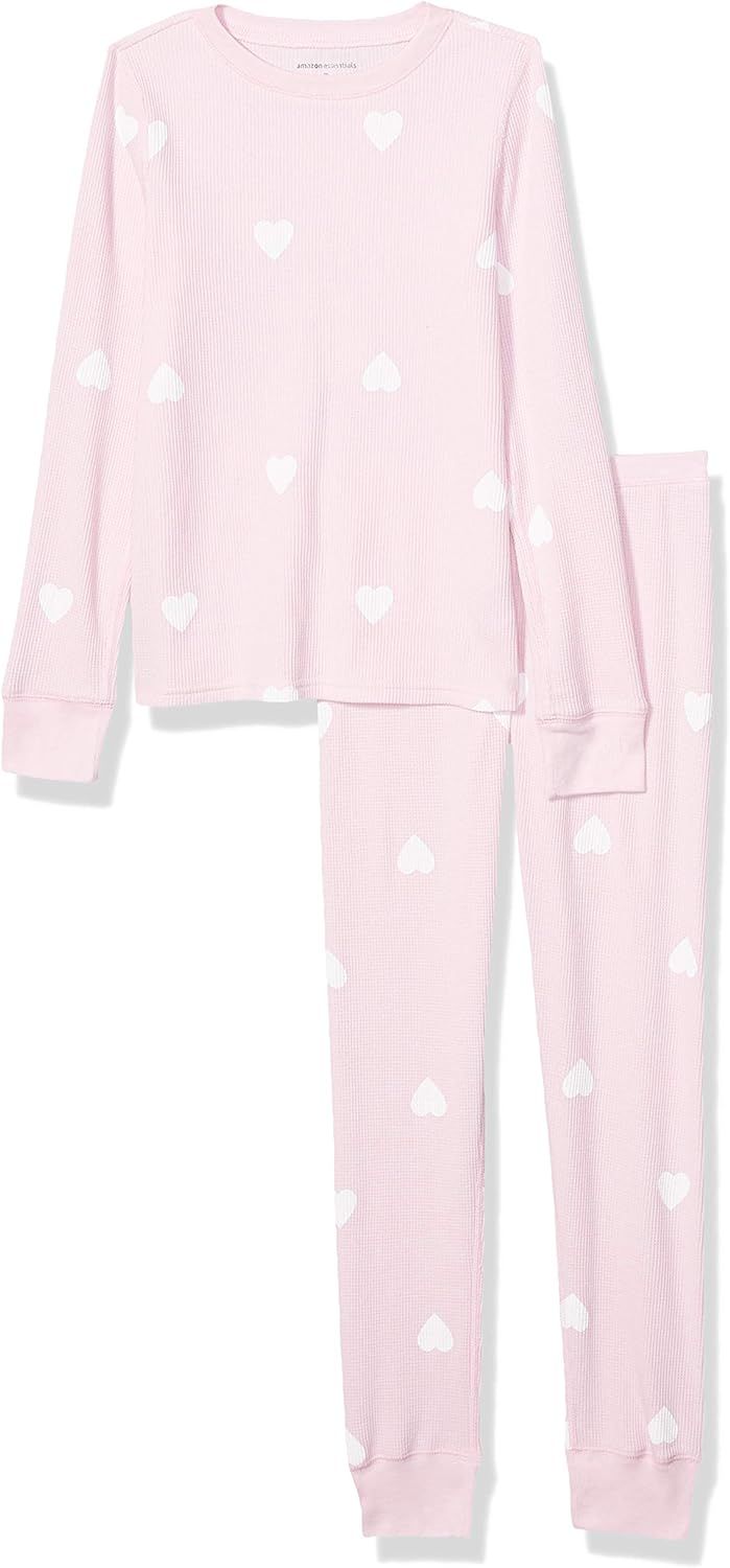 Amazon Essentials Girls and Toddlers' Thermal Long Underwear Set | Amazon (US)