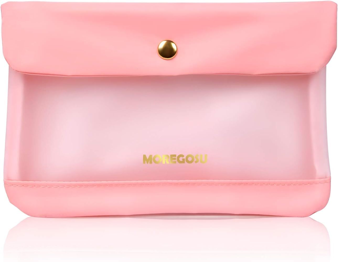 Portable Storage bag for Disposable / Reusable Face Masks Cosmetic bag Moregosu Memory cloth Bags Ho | Amazon (US)