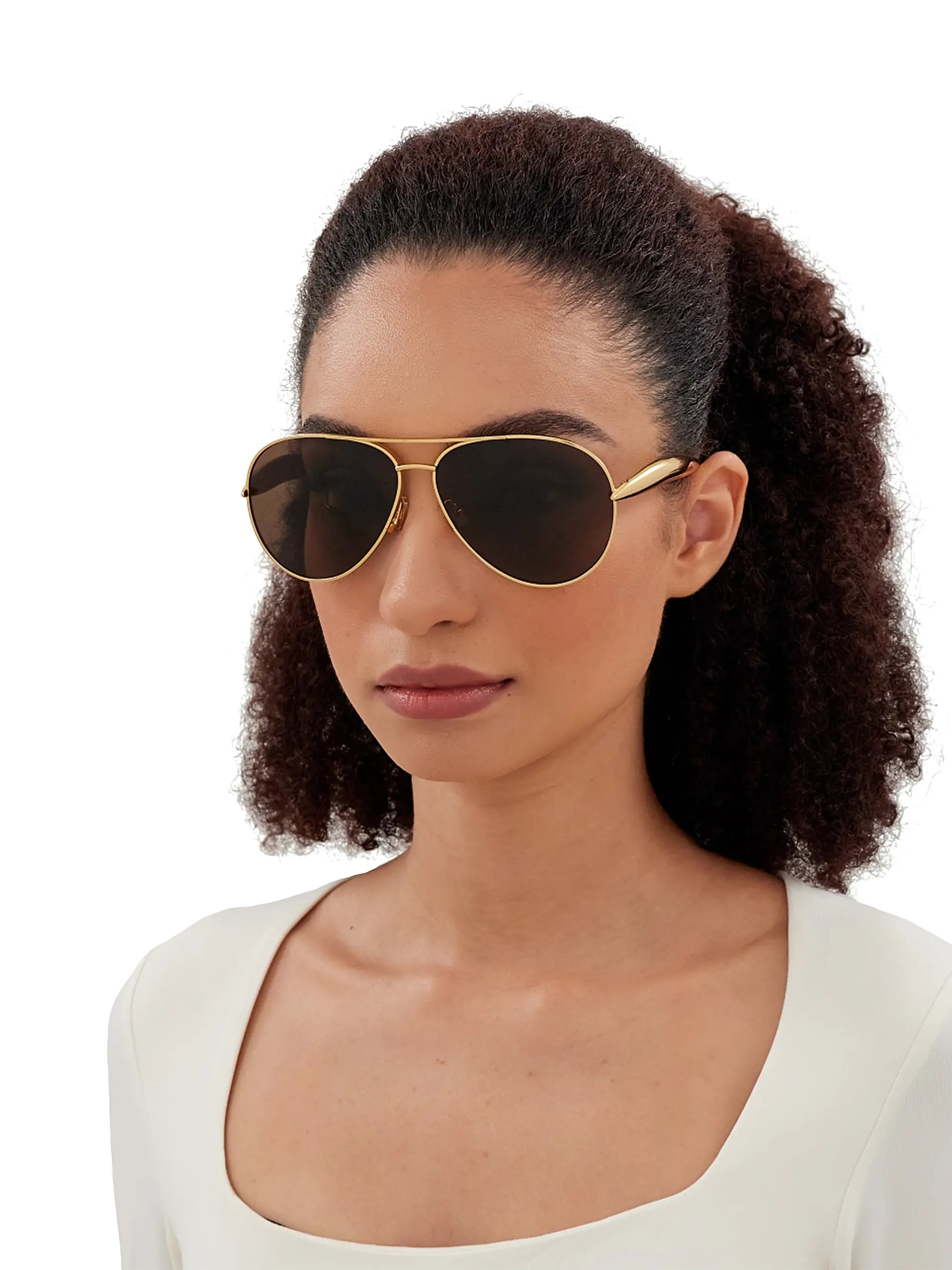 Sardine 64MM Pilot Sunglasses | Saks Fifth Avenue