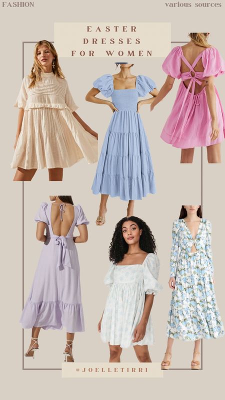 Women’s Easter dresses at all different styles and price points.
.
.
.
#dresses #easterdress #nordstrom #freepeople #amazon

#LTKwedding #LTKstyletip #LTKunder100