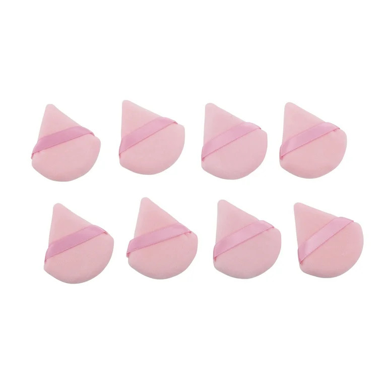 Triangle Puffs 8 pack in Organizer for All Types of Makeup Removal or Application.  Super Soft Pu... | Walmart (US)
