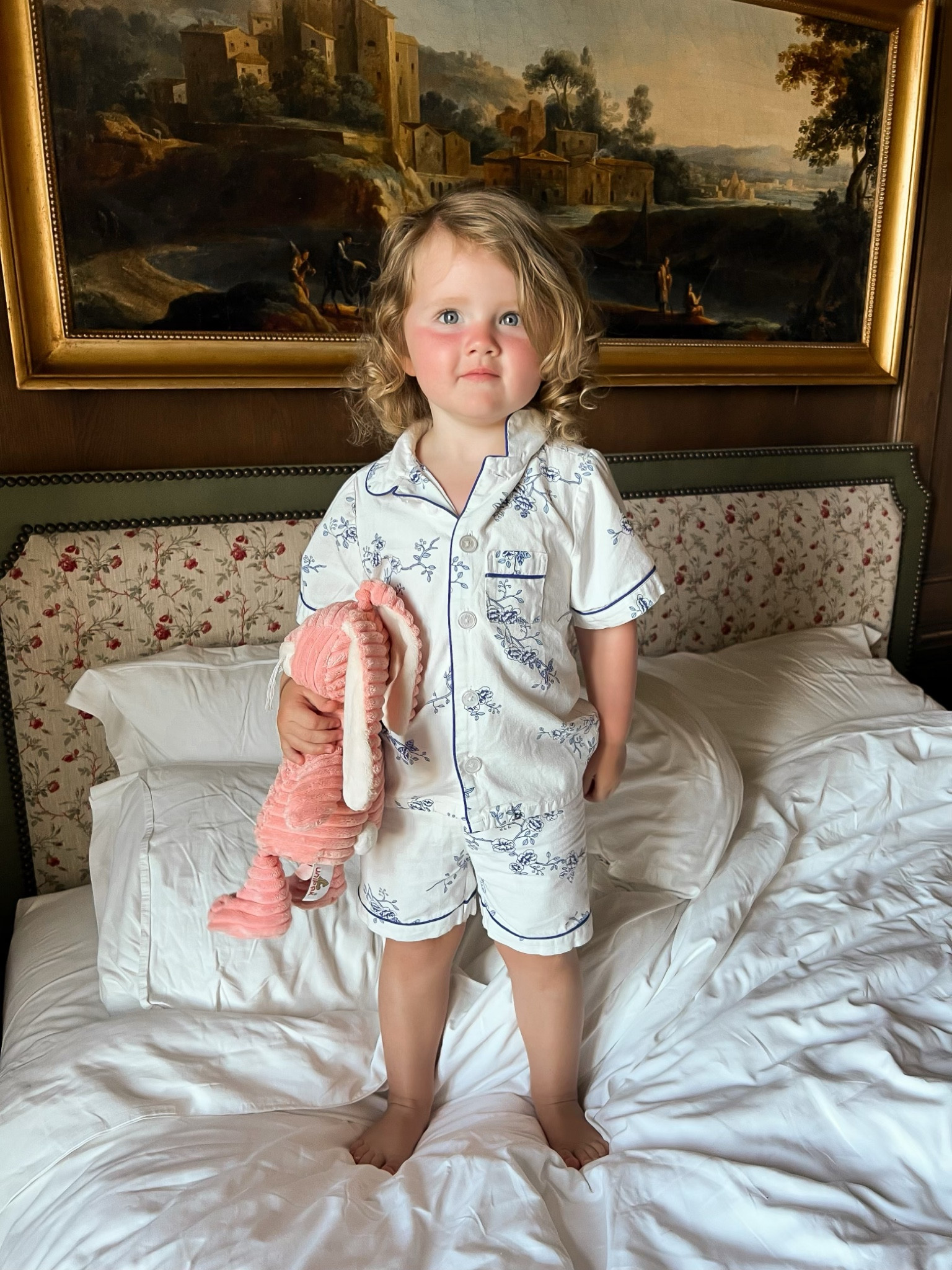 Floral pajamas, pj set, France, vacation 

#LTKkids #LTKtravel #LTKeurope