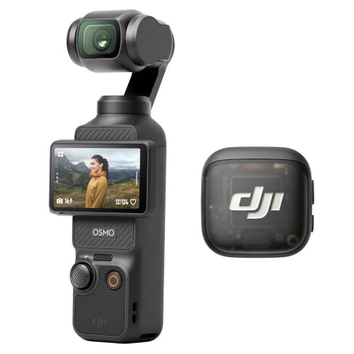 DJI Osmo Pocket 3, Mic 3 Transmitter, 1'' CMOS & 4K/120fps Vlog Camera for YouTube | Amazon (US)