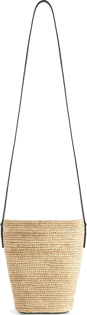 COS Mini Straw Bucket Bag | Nordstrom | Nordstrom