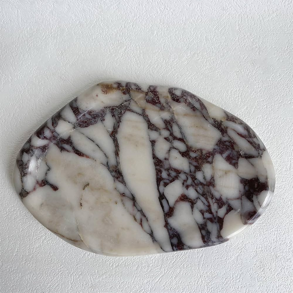 Natural Marble Cloud Tray Small Ornaments Tray Handmade Ring Dish Key Tray for Counter, Vanity, D... | Amazon (US)