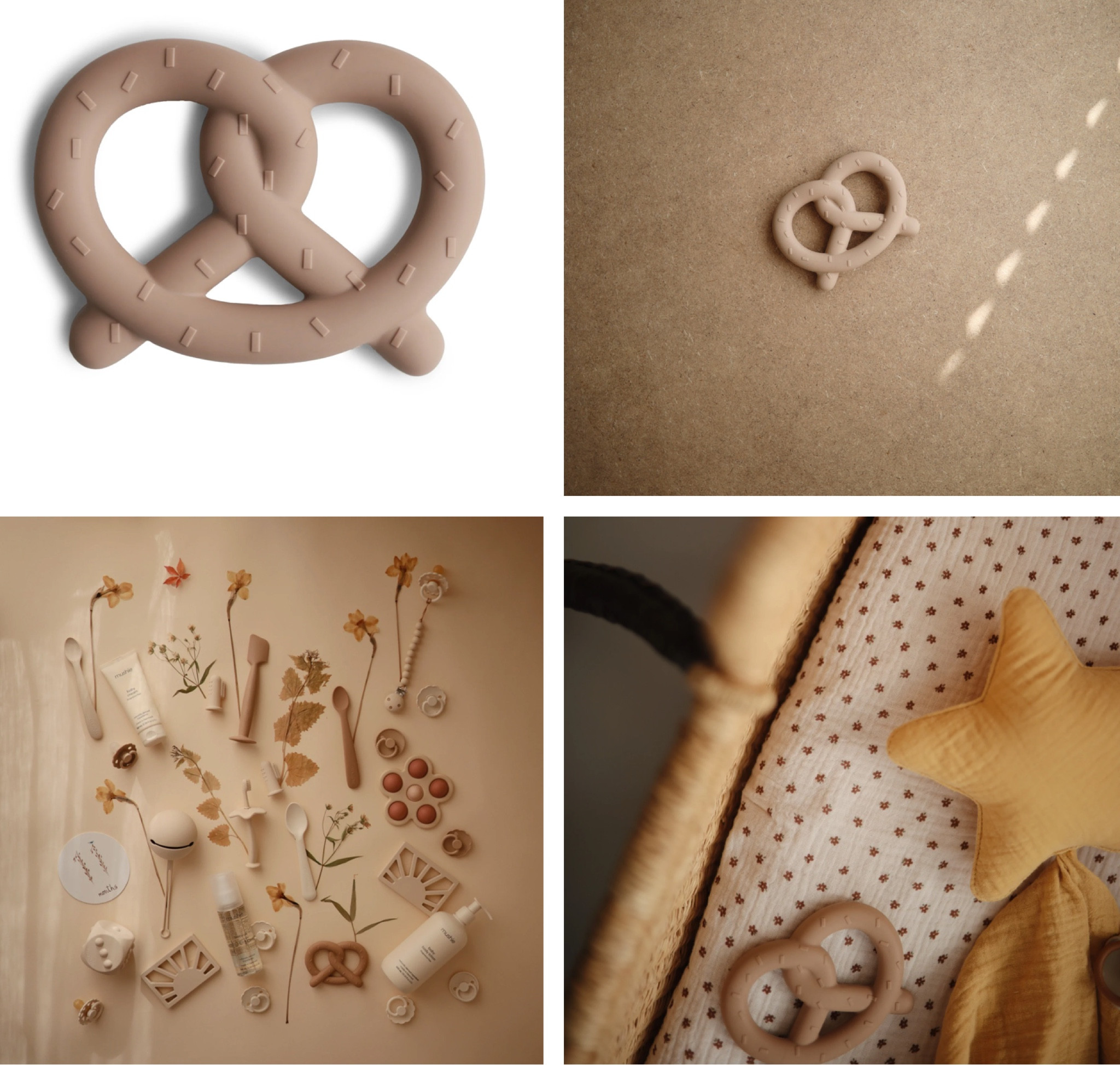 Neutral baby pretzel teether that’s actually aesthetic 🤩

#LTKbaby #LTKhome