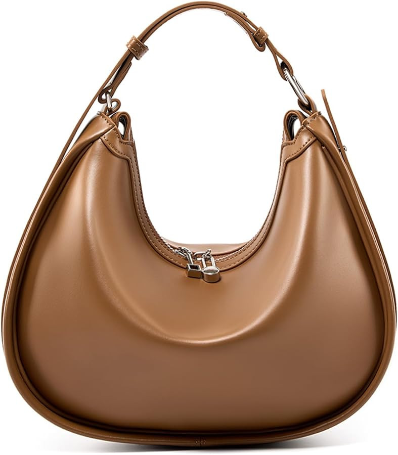 Crossbody Bag for Women Crescent Purse Trendy Shoulder Bag Handbag with Adjustable Strap | Amazon (US)
