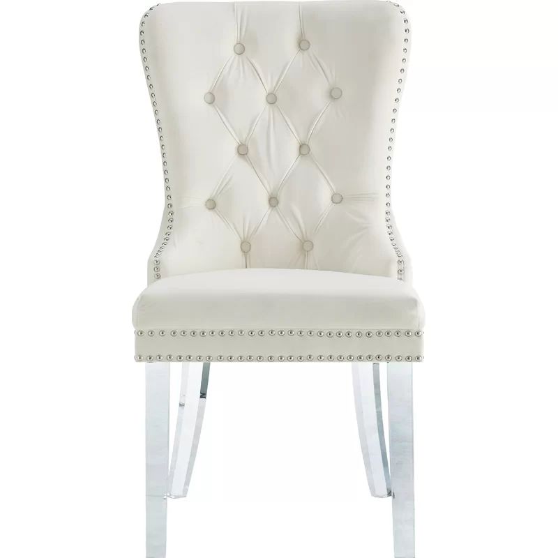 Clovis Upholstered Dining Chair (Set of 2) | Wayfair North America