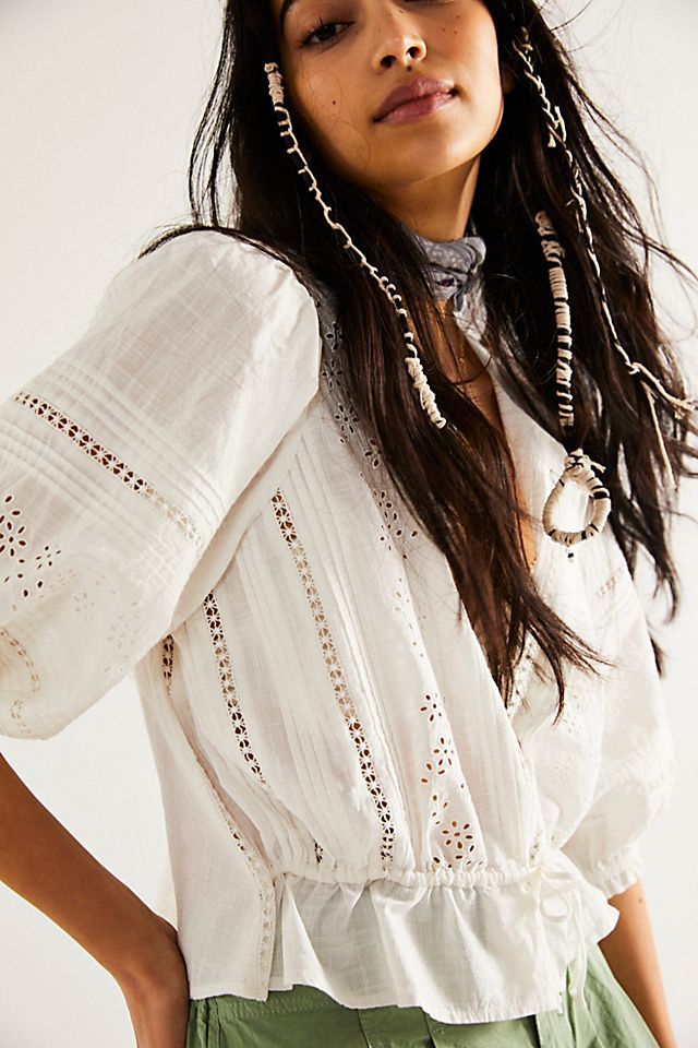 Daisy Chains Eyelet Top | Free People (Global - UK&FR Excluded)