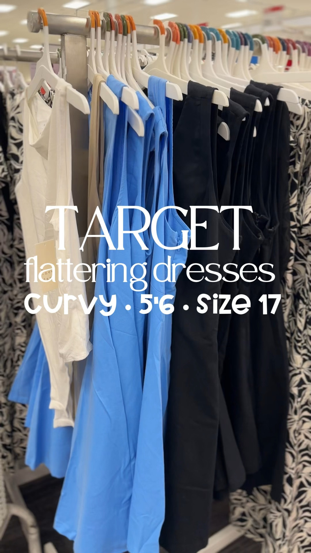 Wearing size 17 in both of these dresses! 20% off right now at Target! They are so flattering and the first has pockets!! 

#LTKFindsUnder50 #LTKSummerSales #LTKMidsize