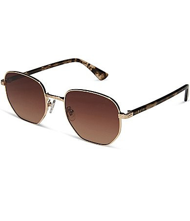 DIFF Eyewear x Jessie James Decker Women's JJD 54mm Round Sunglasses - Gold | Dillard's