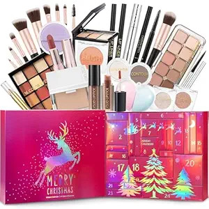 Makeup Advent Calendar 2025, 24 Days Advent Beauty Calendar for Adults Women Teen Girl Gifts Tren... | Amazon (US)