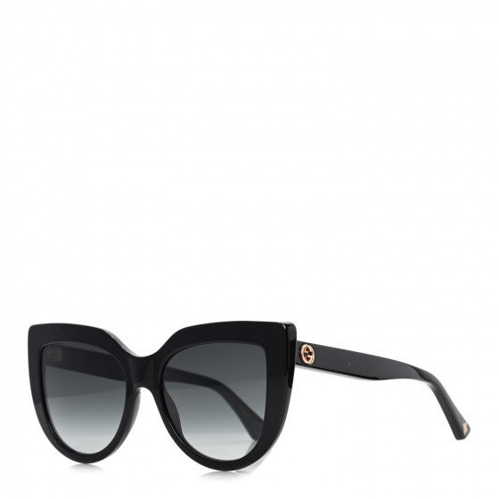 Cat Eye Sunglasses GG0164S Black | Fashionphile