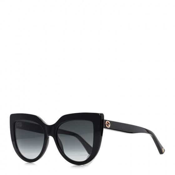 Cat Eye Sunglasses GG0164S Black | Fashionphile