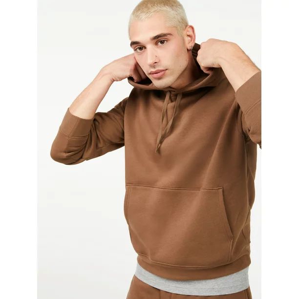 Free Assembly Men's Fleece Hoodie | Walmart (US)