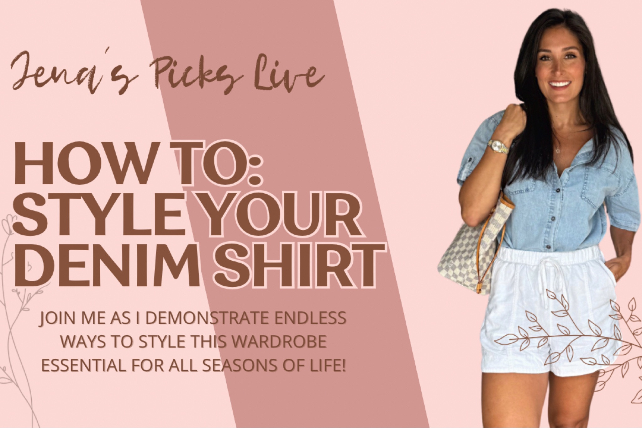Grab this shirt on jenaspicks.com and style it with the items below! Watch my live to recreate the looks #youtubelive #jenaspicks #fashionfinds #wardrobestaples

#LTKSaleAlert #LTKStyleTip #LTKFindsUnder50