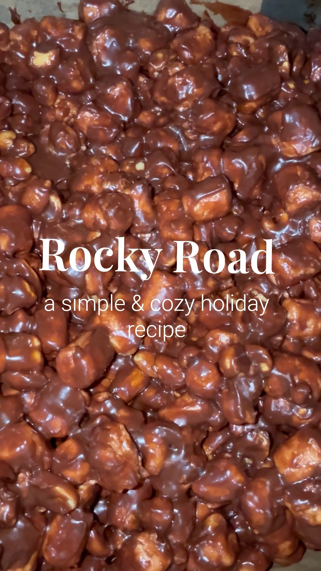 Homemade Rocky Road recipe. Homemade gift. Diy gift. Holiday dessert idea. 

My mom and I made homemade Rocky road today, which we will gift family and friends (neighbors). 

One container of dry roasted peanuts
One 10 oz bag of mini marshmallows 
One can of sweetened condensed milk 
Chocolate chips 
2 tablespoons of butter 
Double boiler
9 x 13 pan 
The best induction stove 


#LTKGiftGuide #LTKHome #LTKfoodie