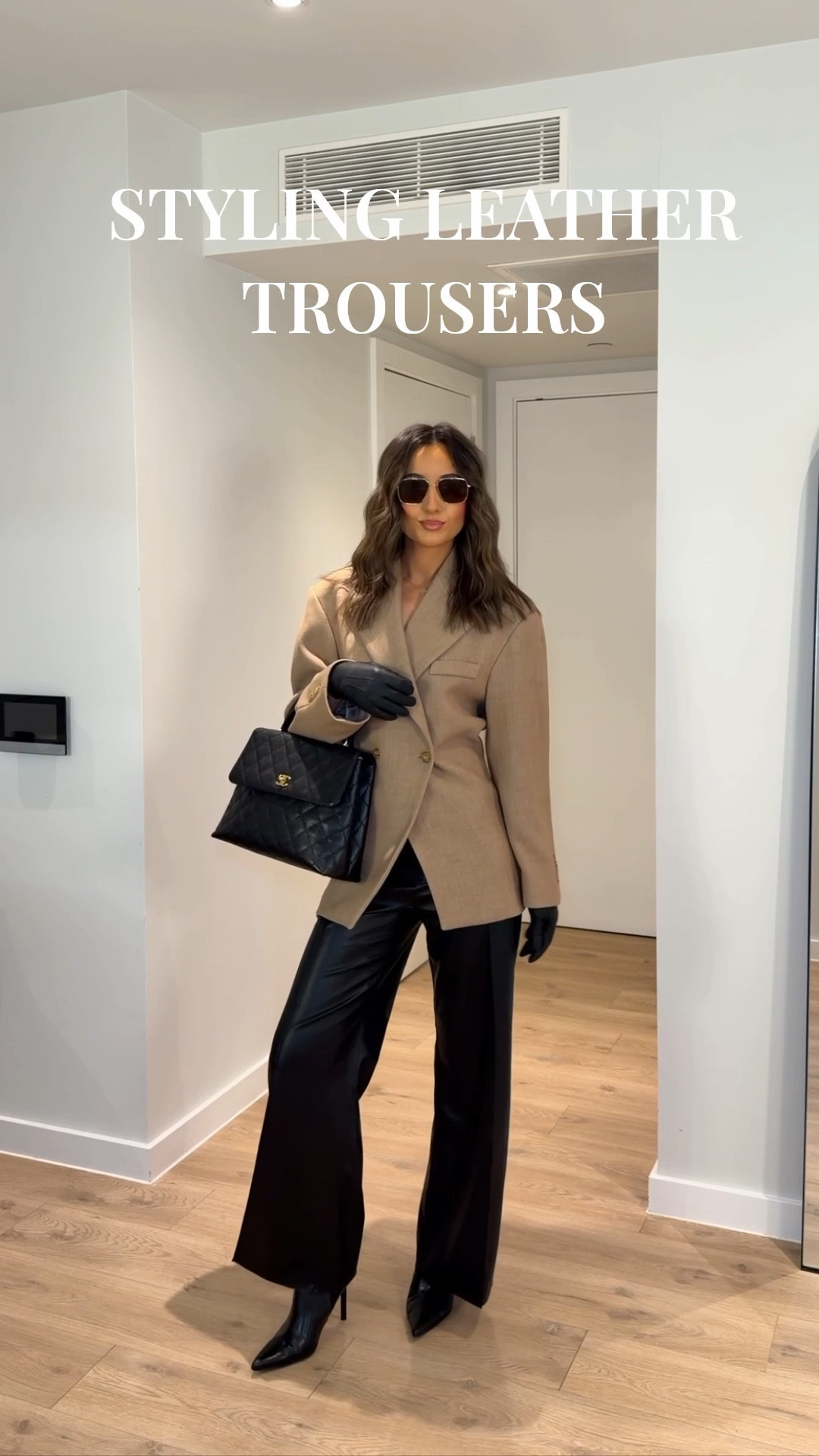 Styling leather trousers ✍🏼
I wear a size UK6! They do run large IMO. Linking as much as I possibly can 🖤 

#LTKpartywear #LTKstyletip #LTKwinter