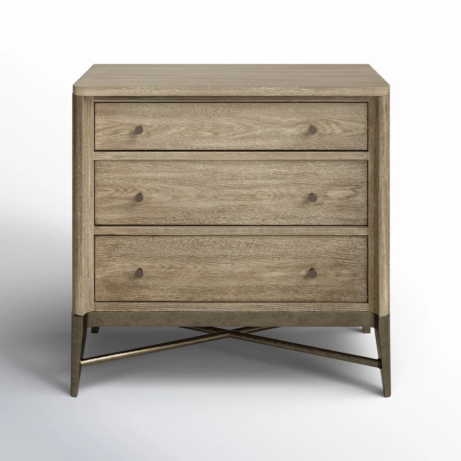 Regan 3 - Drawer Nightstand | Birch Lane