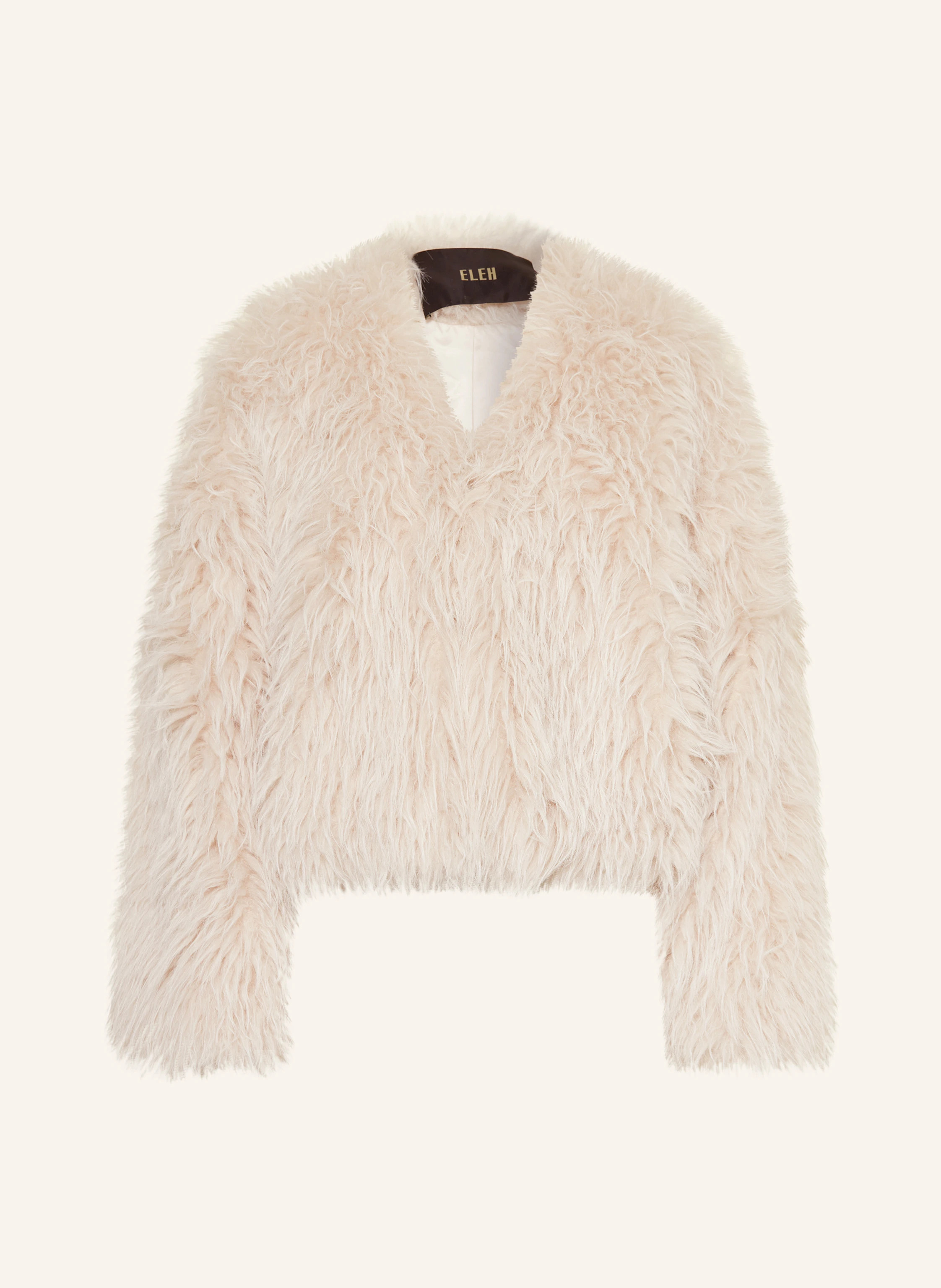 ELEH Kunstfell-Jacke in creme | Breuninger (DACH)