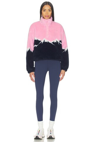 Leona Sherpa Top in Snowy Peaks | Revolve Clothing (Global)