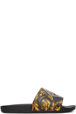 Black Fondo Shelly Sandals | SSENSE