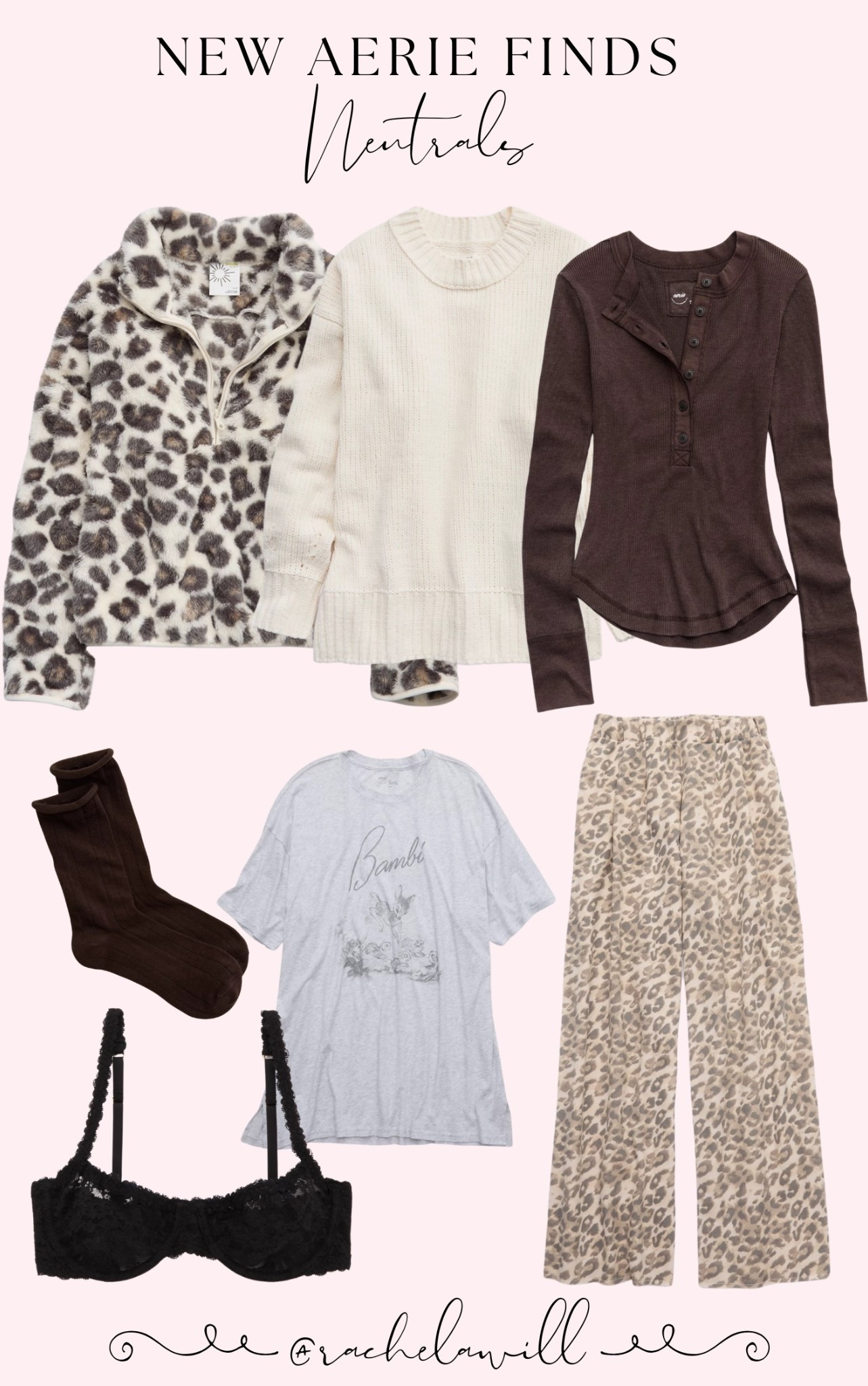 New Aerie arrivals just dropped and they’re perfect for these colder days ❄️✨ Cozy, soft, and made for snuggling up — whether you’re lounging at home, running errands, or enjoying a chill weekend.
Think plush fabrics, effortless fits, and all the comfy vibes we love this time of year.
Linked everything for you!

#LTKHoliday #LTKGiftGuide #LTKCyberWeek