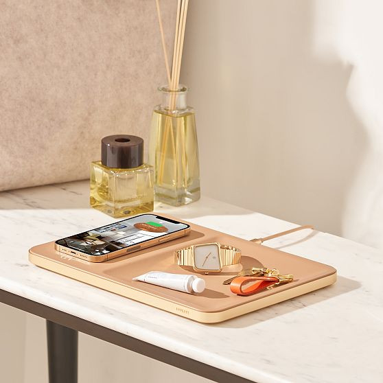 Courant Wireless Charging Accessory Tray | Mark and Graham