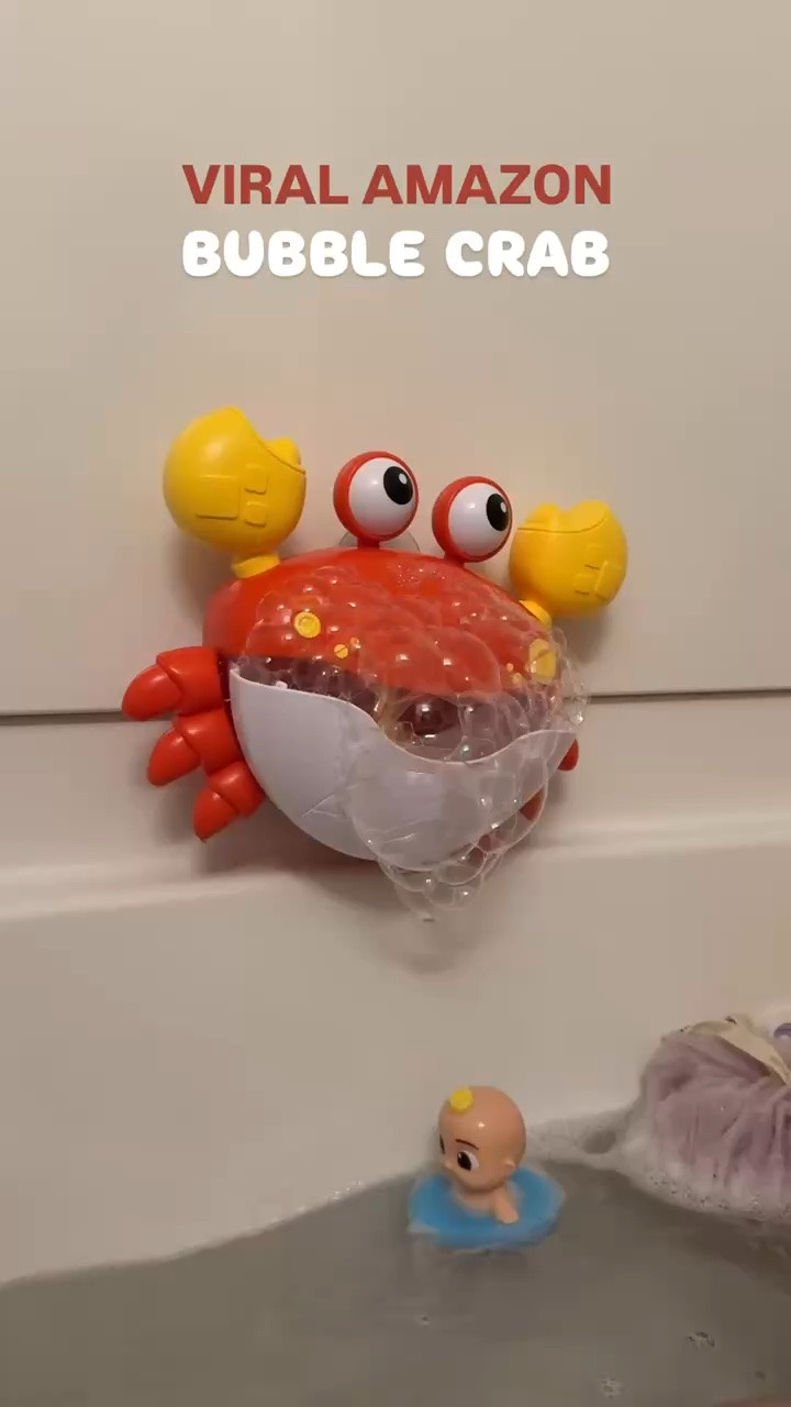 Viral Amazon bubble crab makes bath time so fun 🦀🫧

#LTKmomlife #LTKvlog #LTKBaby