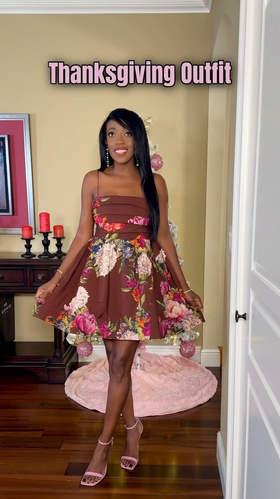 Happy Thanksgiving, Everyone! 
Thankful for every one of you on here and your support. 
Wore this gorgeous dress out to Thanksgiving dinner. It’s true to size. Wearing a size small. 

Outfit of the Day, Thanksgiving Outfit, Fall Dress, Fall Outfit, Holiday Outfit, Dress, Black Friday Sale, 

#LTKSeasonal #LTKOotd #LTKHoliday #LTKOver40 

#LTKCyberWeek #LTKgrwm #LTKSaleAlert